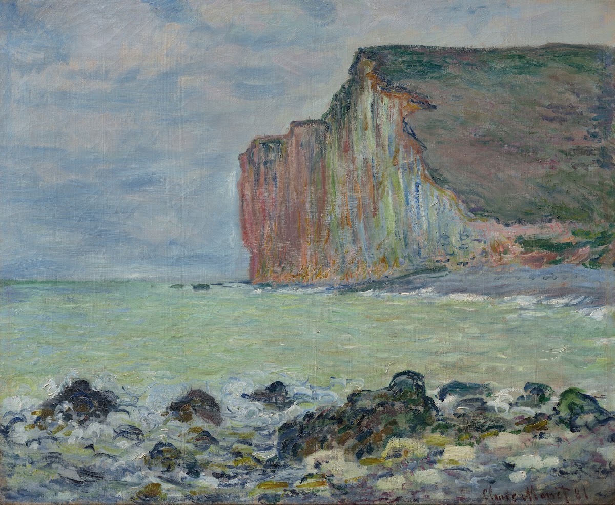 Falaise des Petites Dalles 1881