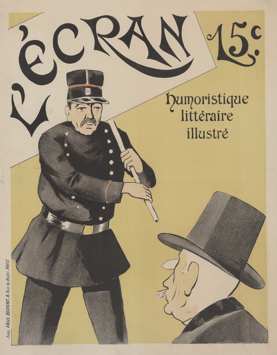 LEcran humoristique littéraire illustré 1902