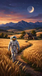 Mountain Peak Reflection in Alpine Lake