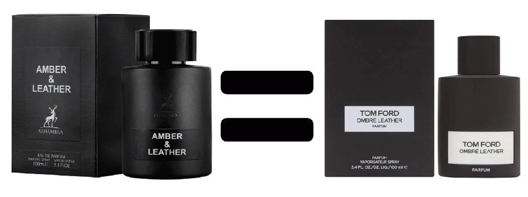AMBER & LEATHER 100ML EDP MAISON ALHAMBRA