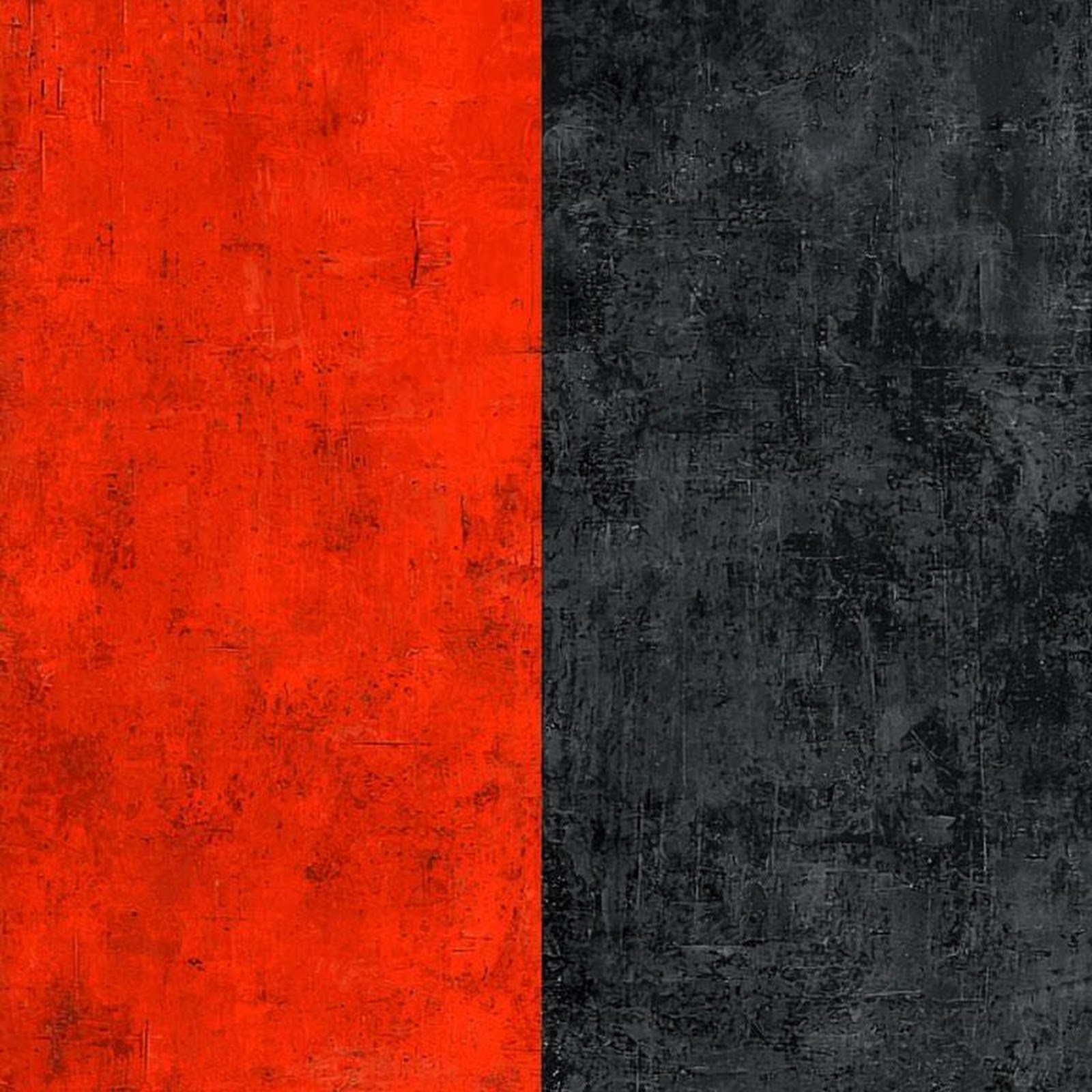 Download Minimalist Red Black White Composition iPhone