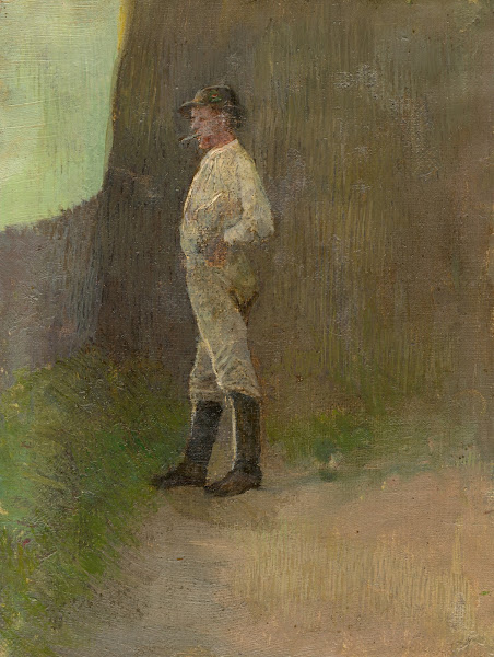 Study of a Standing Lad in the Boots 18801900