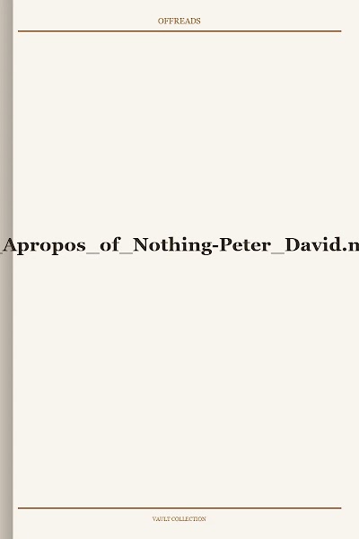 Sir Apropos of Nothing