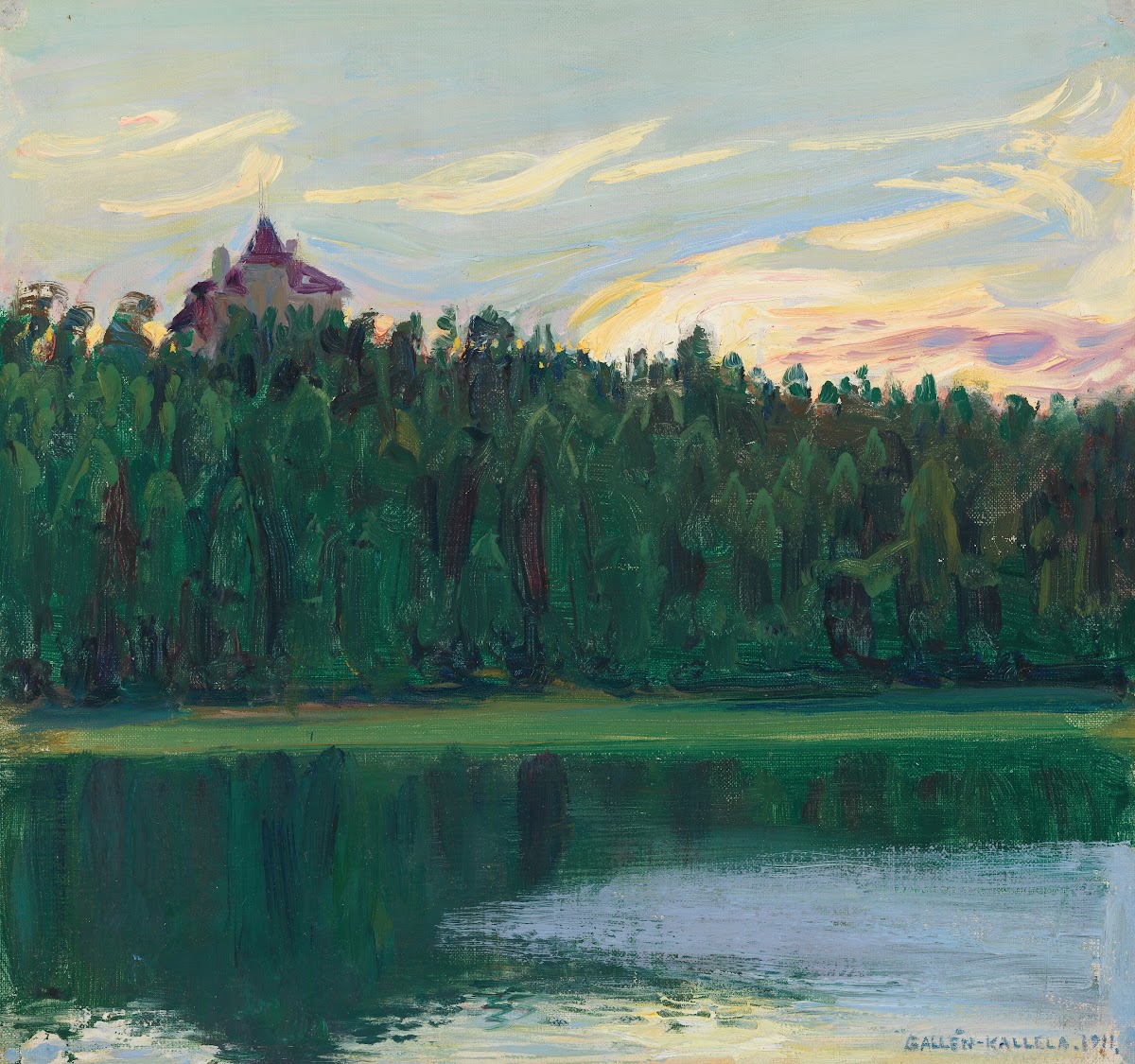 Lakeside Landscape 1911