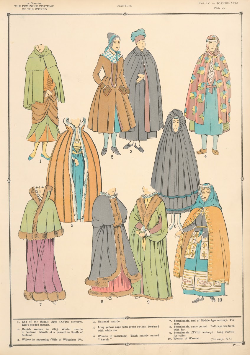 Scandinavia  Mantles 1926 1927