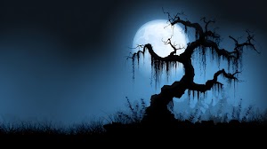 Tree Moon Wallpaper