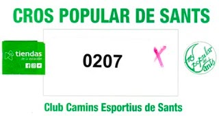 Dorsal de Cross de Sants