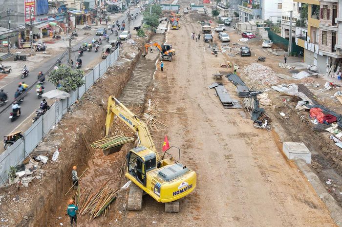 Vành đai 1 Hà Nội tăng tốc thi công, quyết cán đích cuối năm 2026 - Báo VTC News