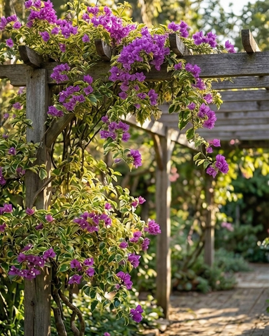 Imported Golden Jackpot Bougainvillea Plant — view 3