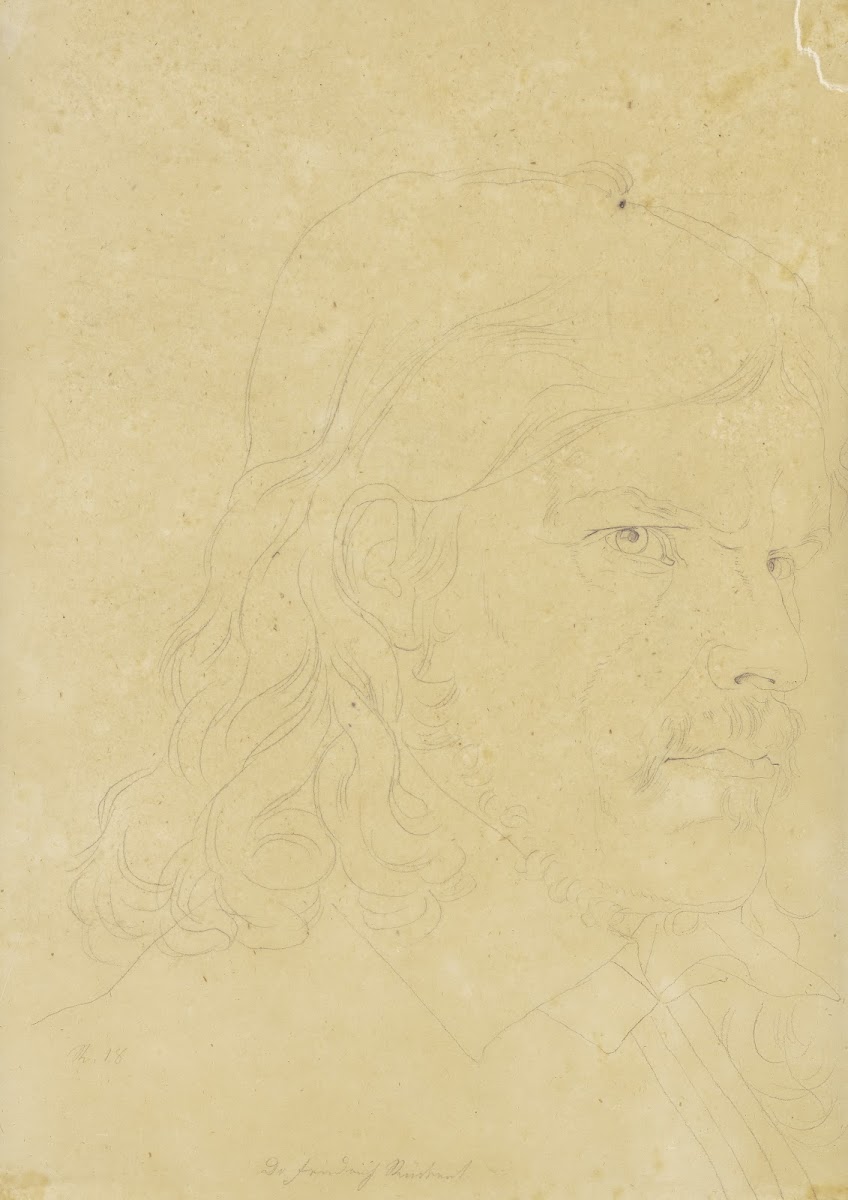 Bildnis des Dichters Friedrich Rückert 1818