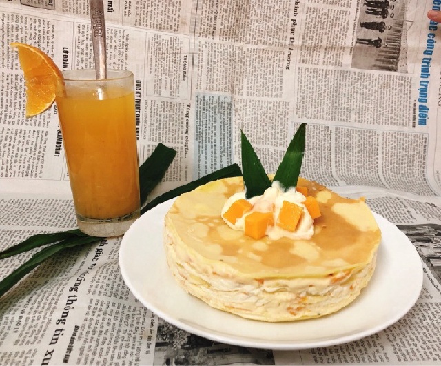 Crepe Xoài Ngàn Lớp