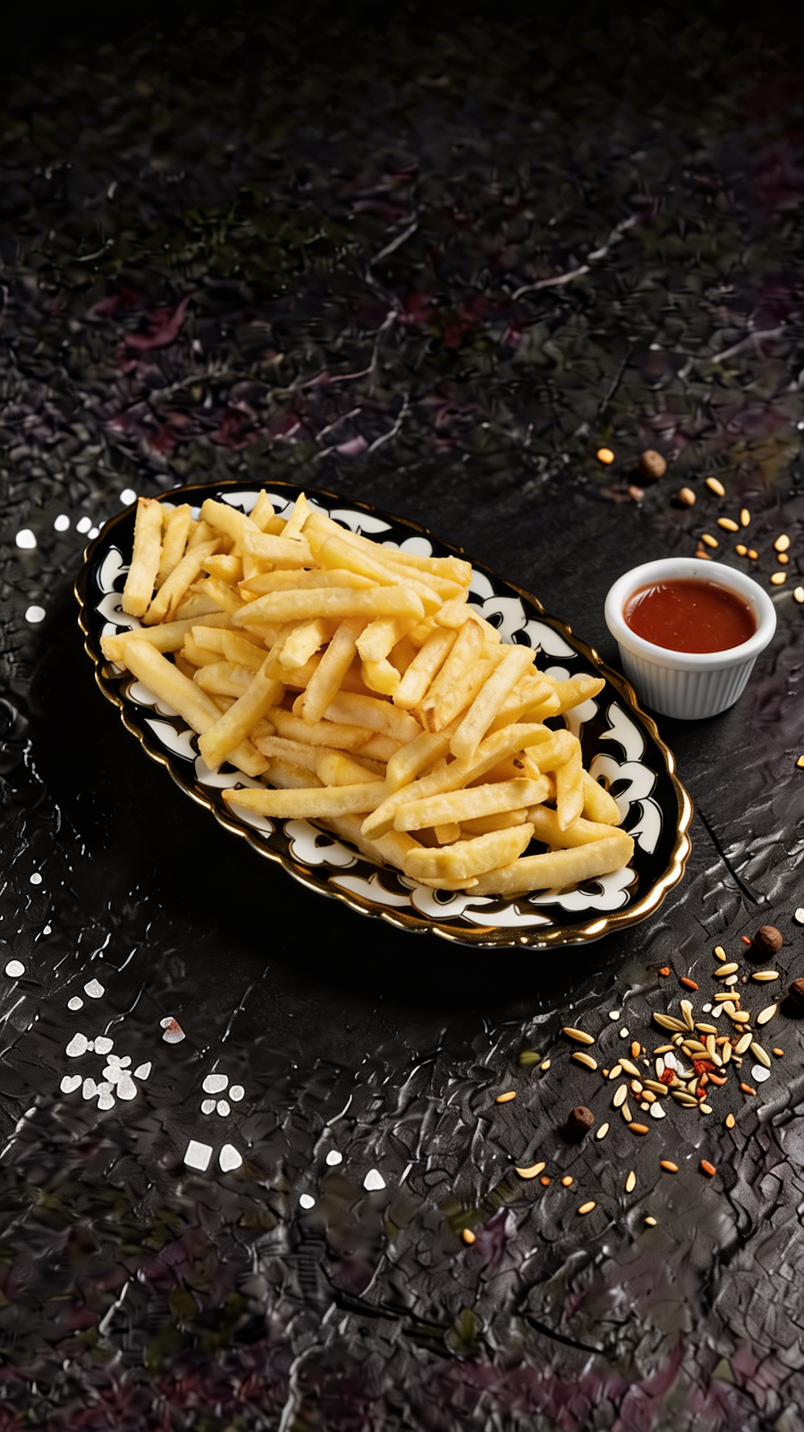 Fries dish