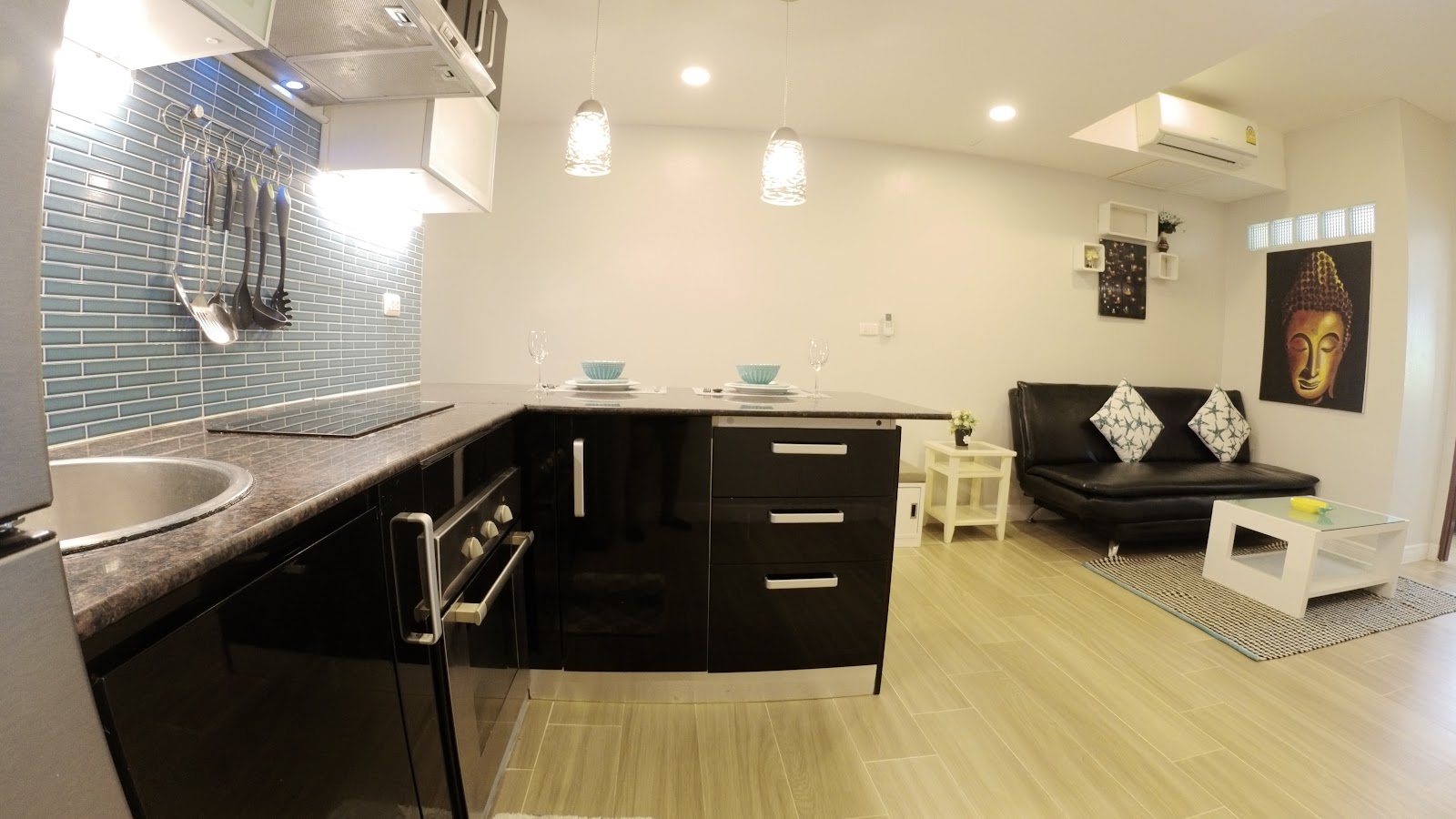 Cooking Thai meals in a small Patong condo kitchen +66800528082