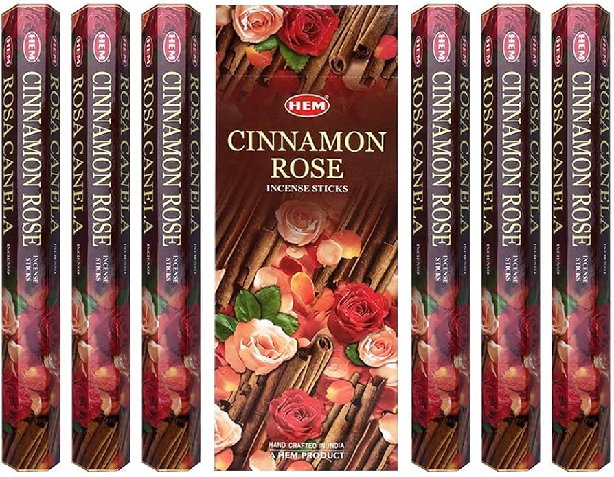 Incienso Canela Con Rosa