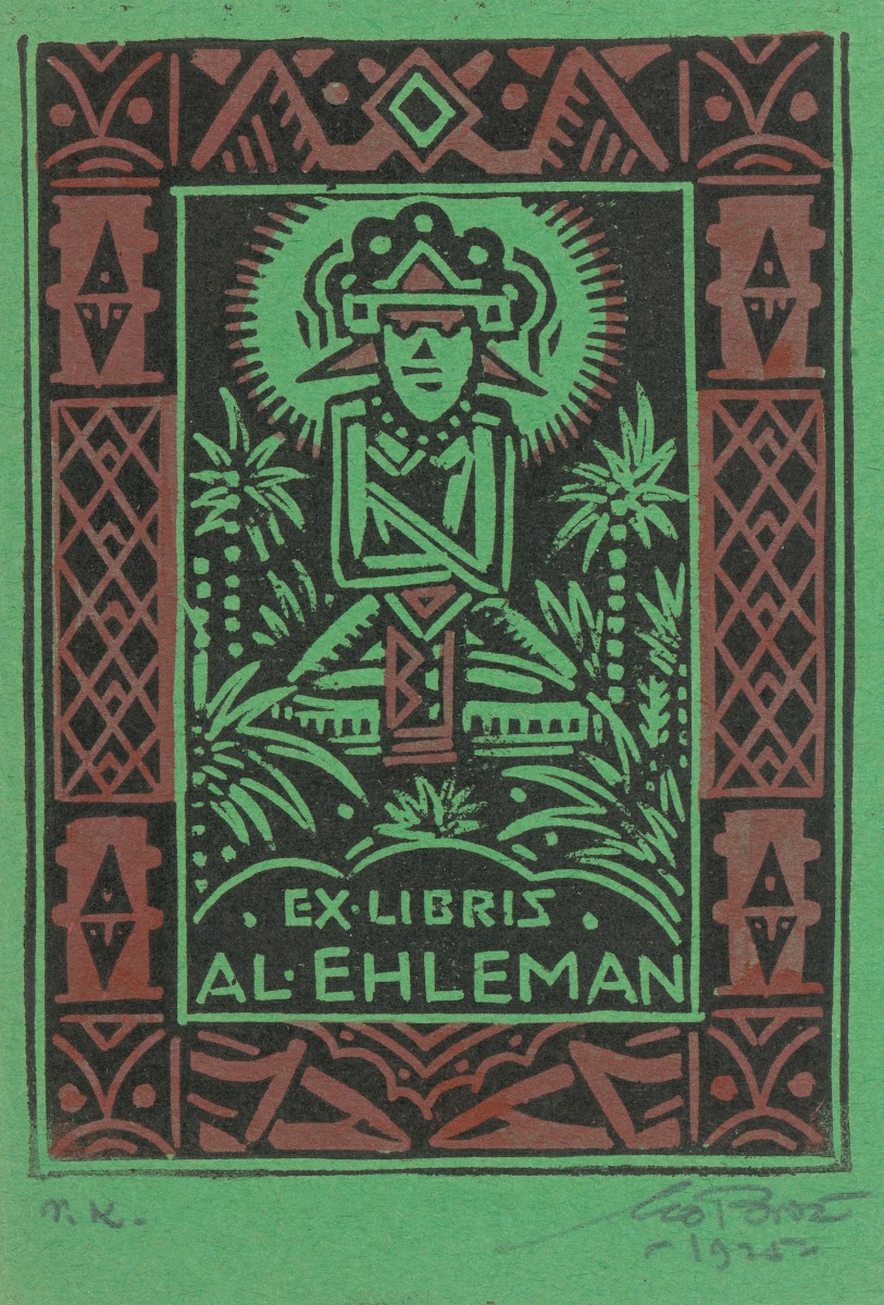 Ex libris AlEhlemana I 1925