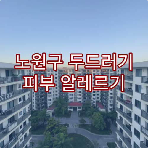 노원구 두드러기 피부 알레르기 치료 전문 병원 안내