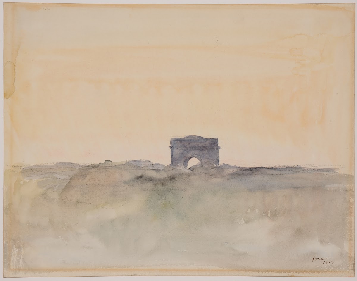 LArc de Triomphe de lÉtoile 1917