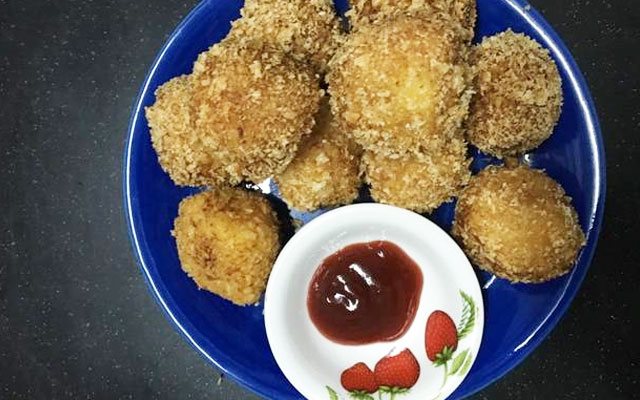 Bánh Khoai Tây Phô Mai Chiên Xù