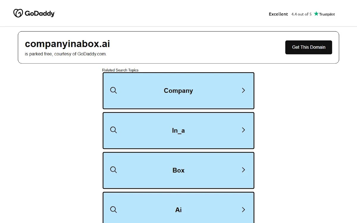 Captura de Company in a Box
