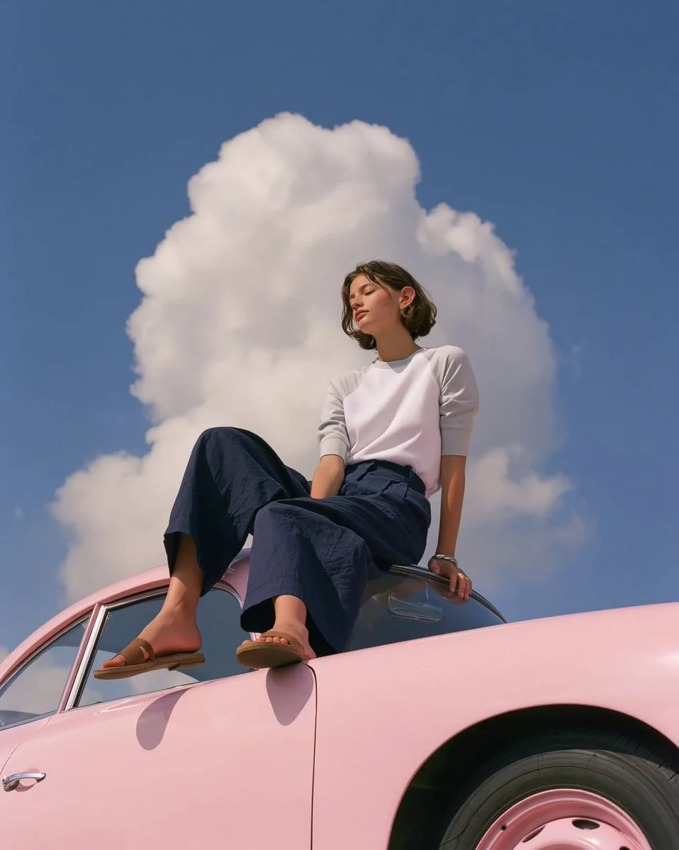 Una fotografía de moda editorial de ensueño