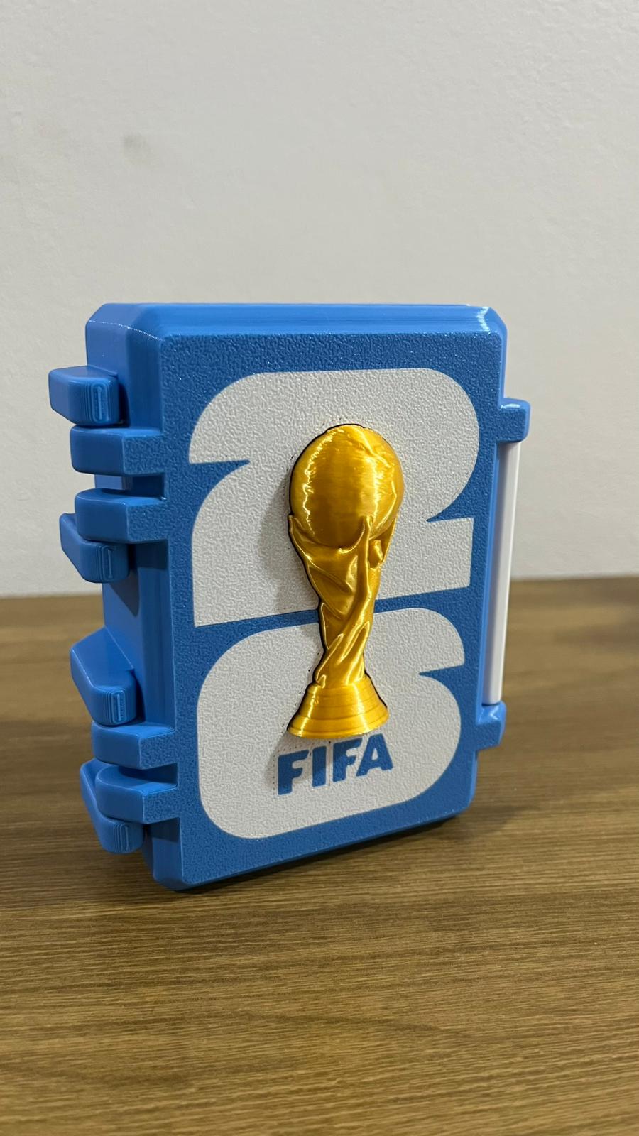 Caja porta Figuritas Mundial 2026