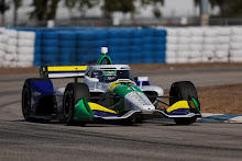 CAIO COLLET MOSTRA MATURIDADE NOS TESTES DA INDY EM SEBRING