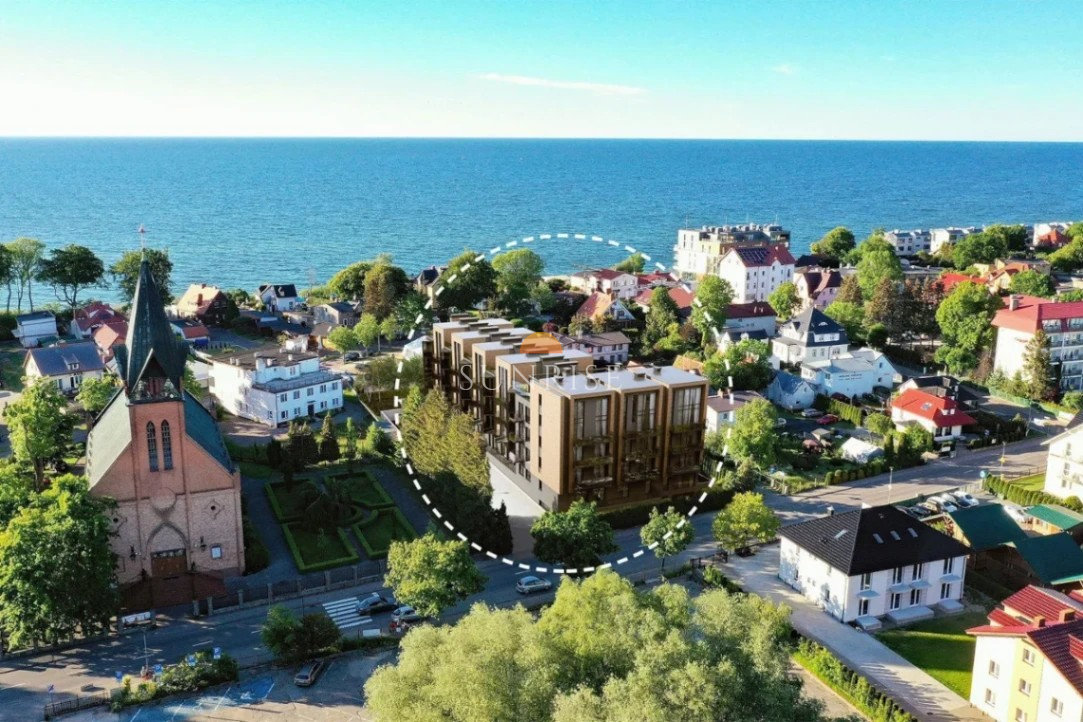 Apartament inwestycyjny z delikatnym widokiem na morze — mieszkanie, Wojska Polskiego 1, ustronie morskie 