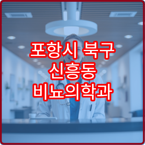 포항시 북구 신흥동 비뇨의학과 설날 연휴 문 여는 병원