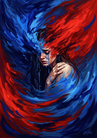 Grief in Color Storm
