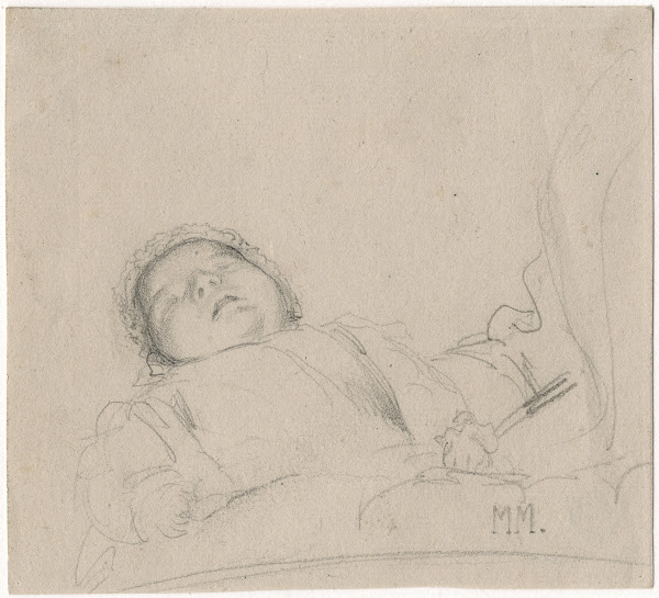 Het overleden kindje van J Maris 1869