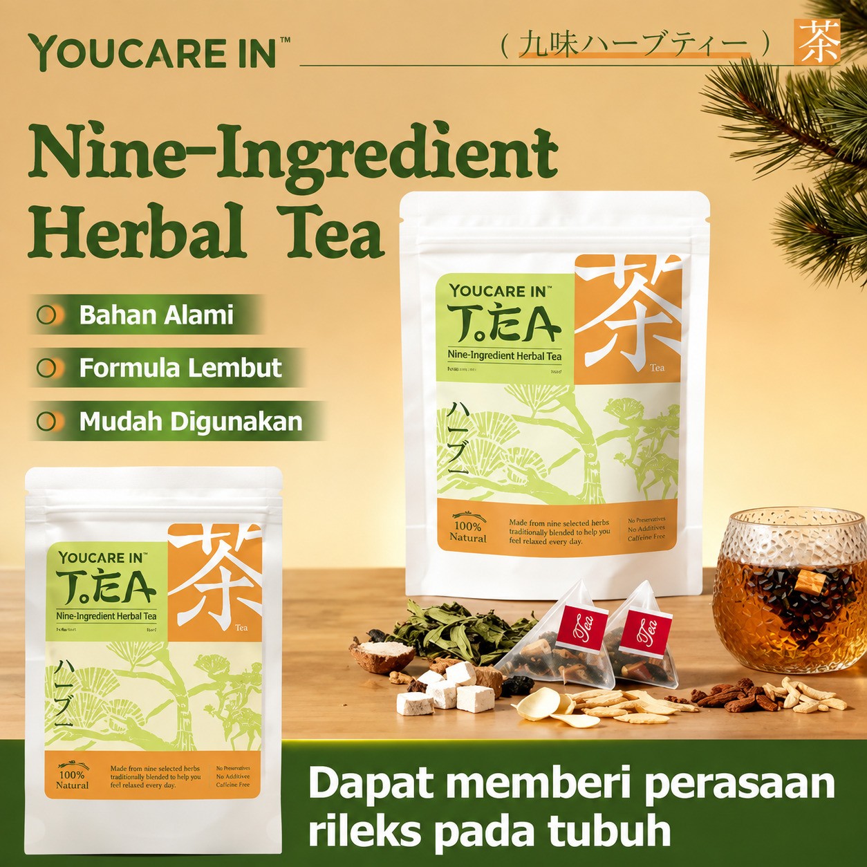 YOUCAREIN Teh Herbal 1