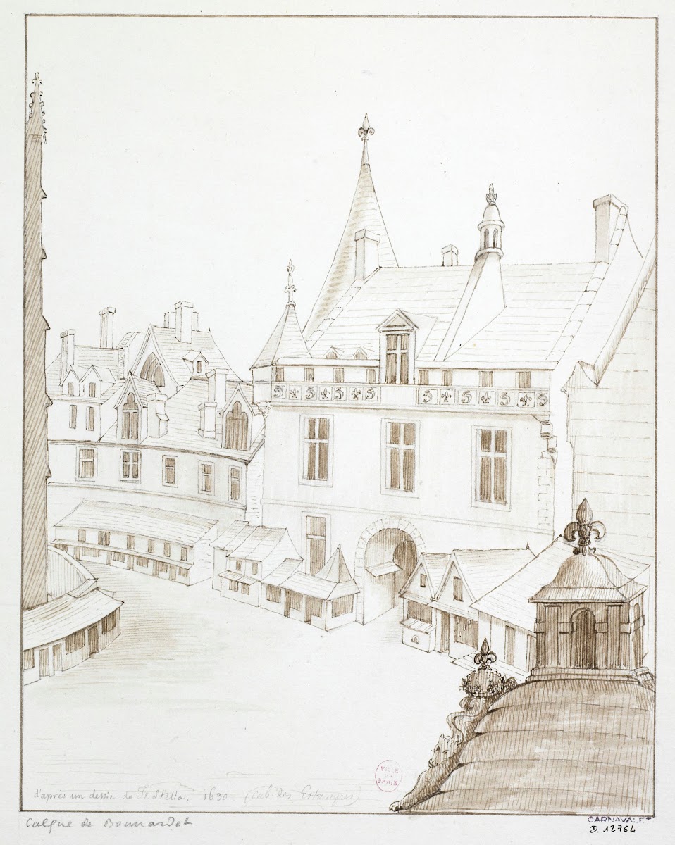 Palais de Justice et cour de la Sainte Chapelle 1801   1900