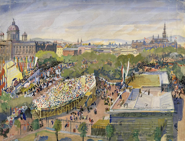 Der Sängerfestzug in Wien 22Juli 1928 1928
