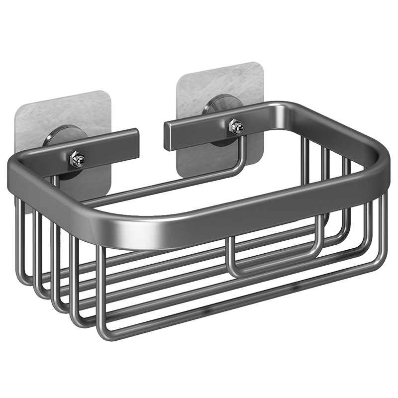 Wall-mounted paper towel holder without drilling