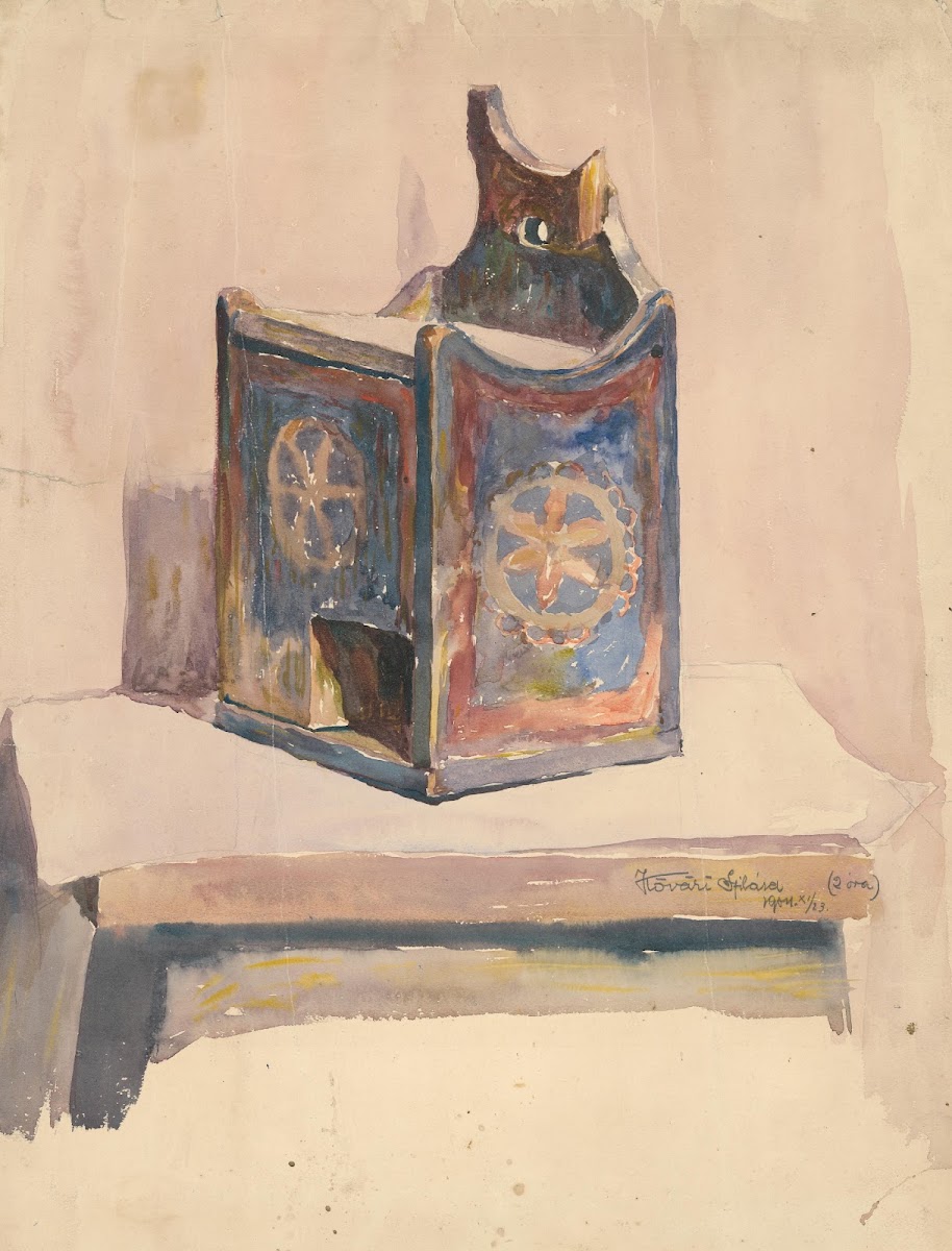 Drevená soľnička 1904