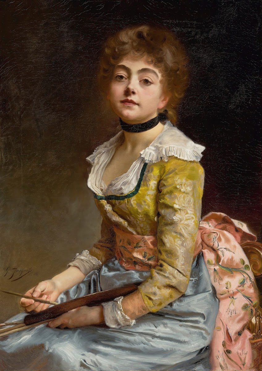 Portrait Of An Artist 1886