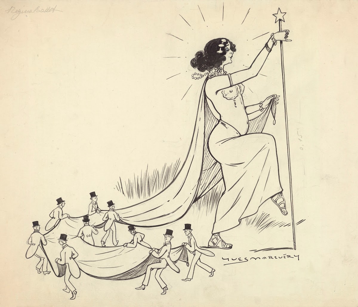 Régina Badet dans Paris côte dAzur de Maxime Formont 1913