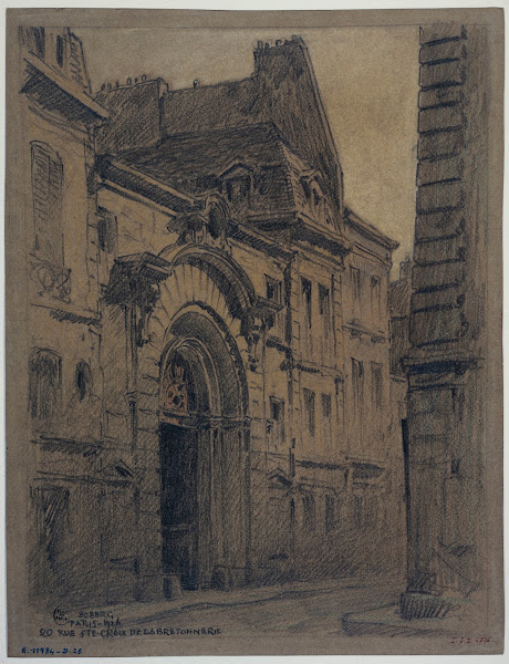 La maison nº 20 rue Sainte Croix de la Bretonnerie 1926
