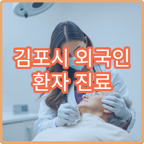 김포시 외국인 환자 진료 가능한 영어 전문의 병원