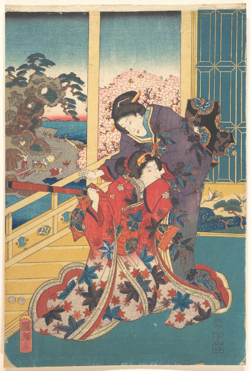 Flower Of Akashi Akashi No Hana 1853