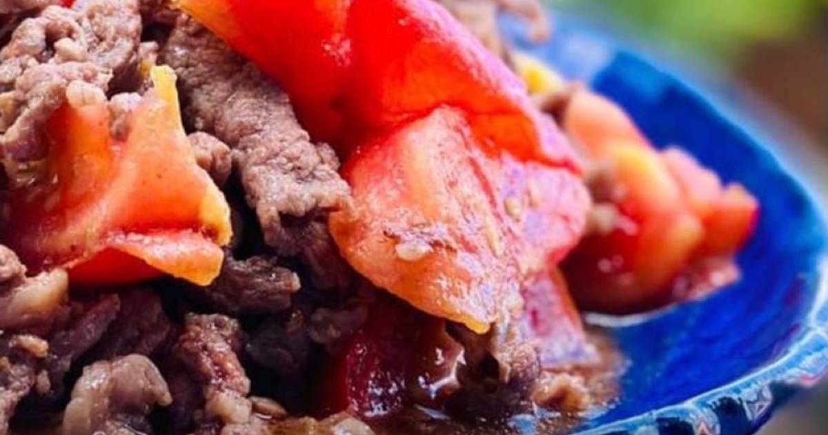 Thịt Bò Xào Cà Chua
