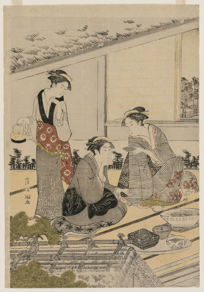 Women in a Tea House late 1780s