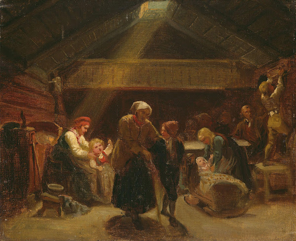 Sunday Morning in a Farmers House