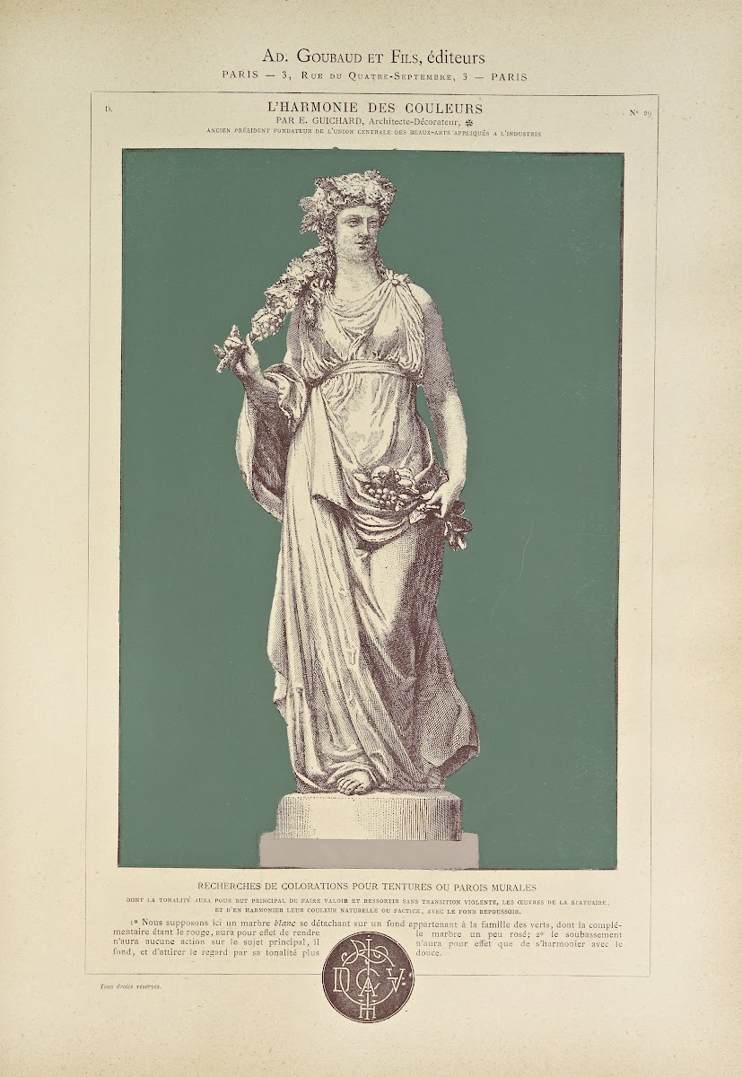 Lharmonie des couleurs  Pl112 1880