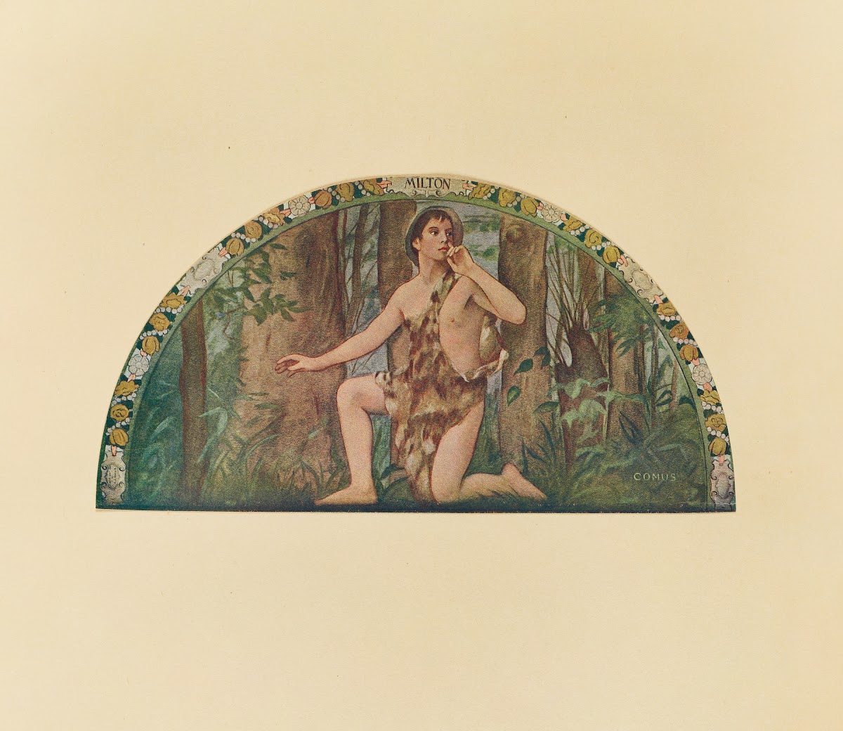 Miltons Comus After Henry Oliver Walker 1902
