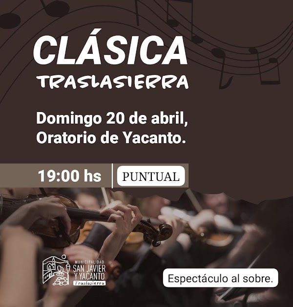 Concierto de Clásica Traslasierra