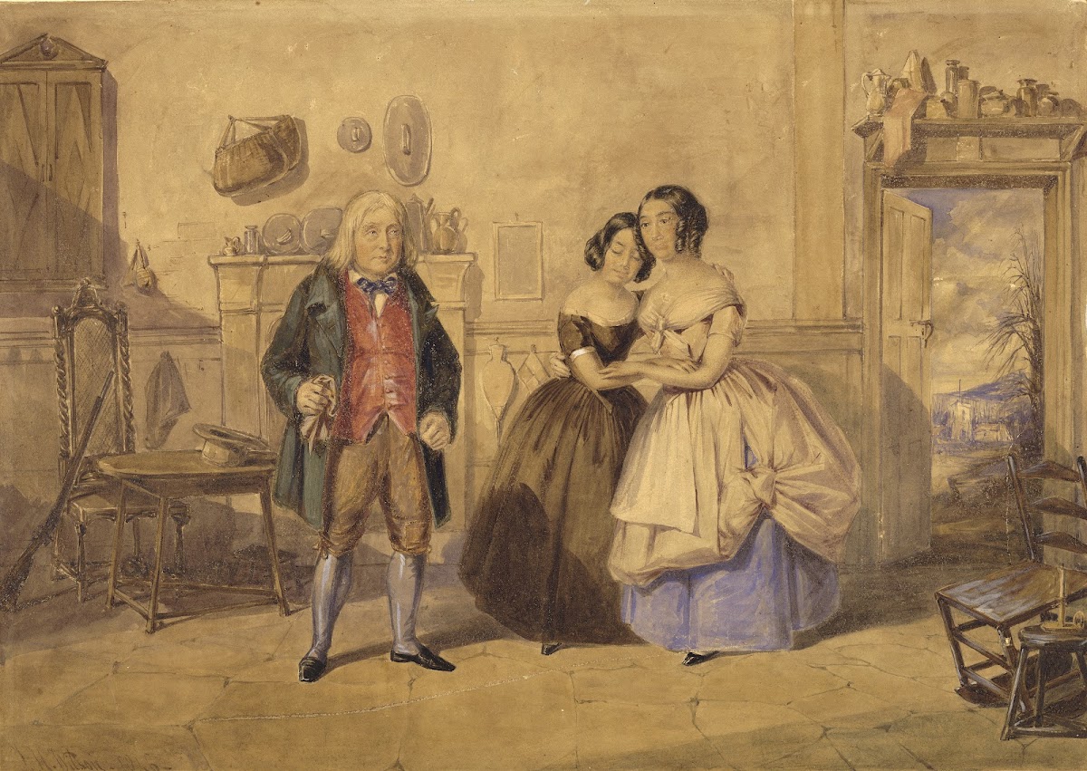 Mr and Mrs Keeley in Cricket on the hearth 1846