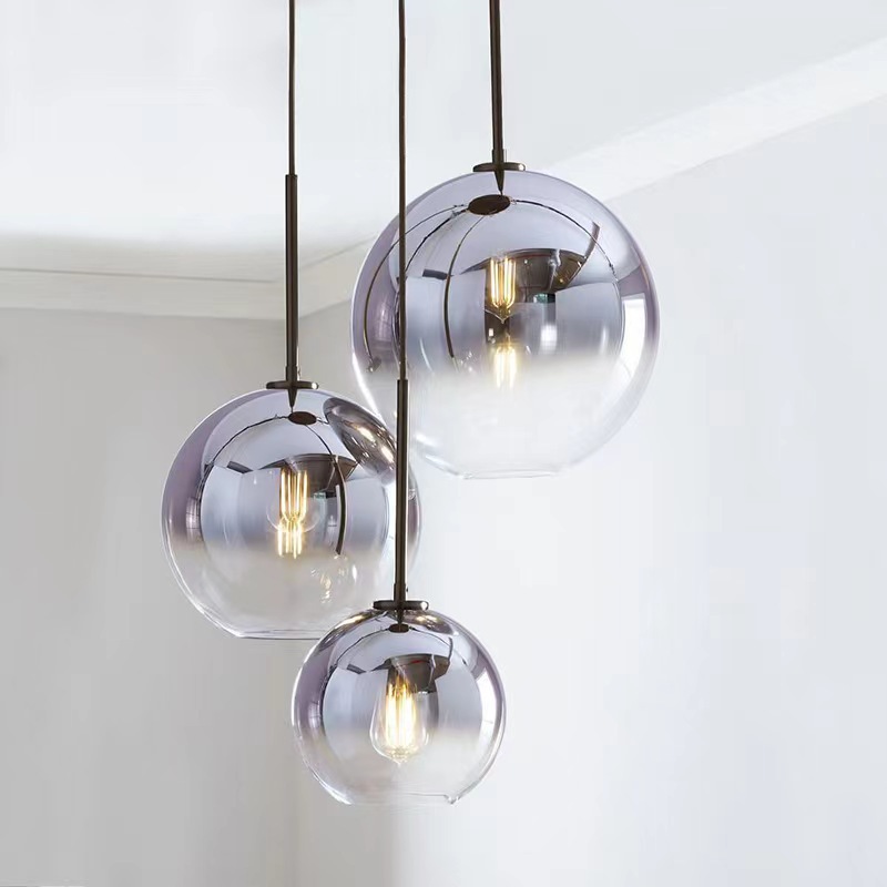 LED-Pendelleuchte im Industriestil, höhenverstellbar