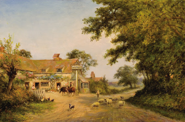 Untitled Village Scene 1894