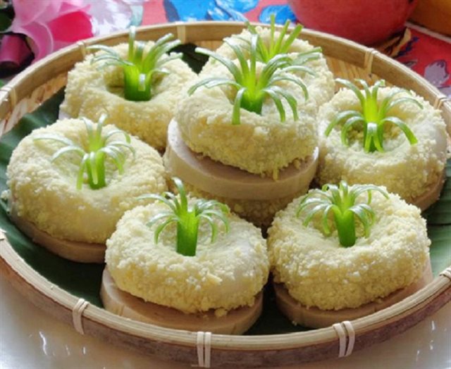 Bánh Giầy Đậu Xanh Thơm Dẻo